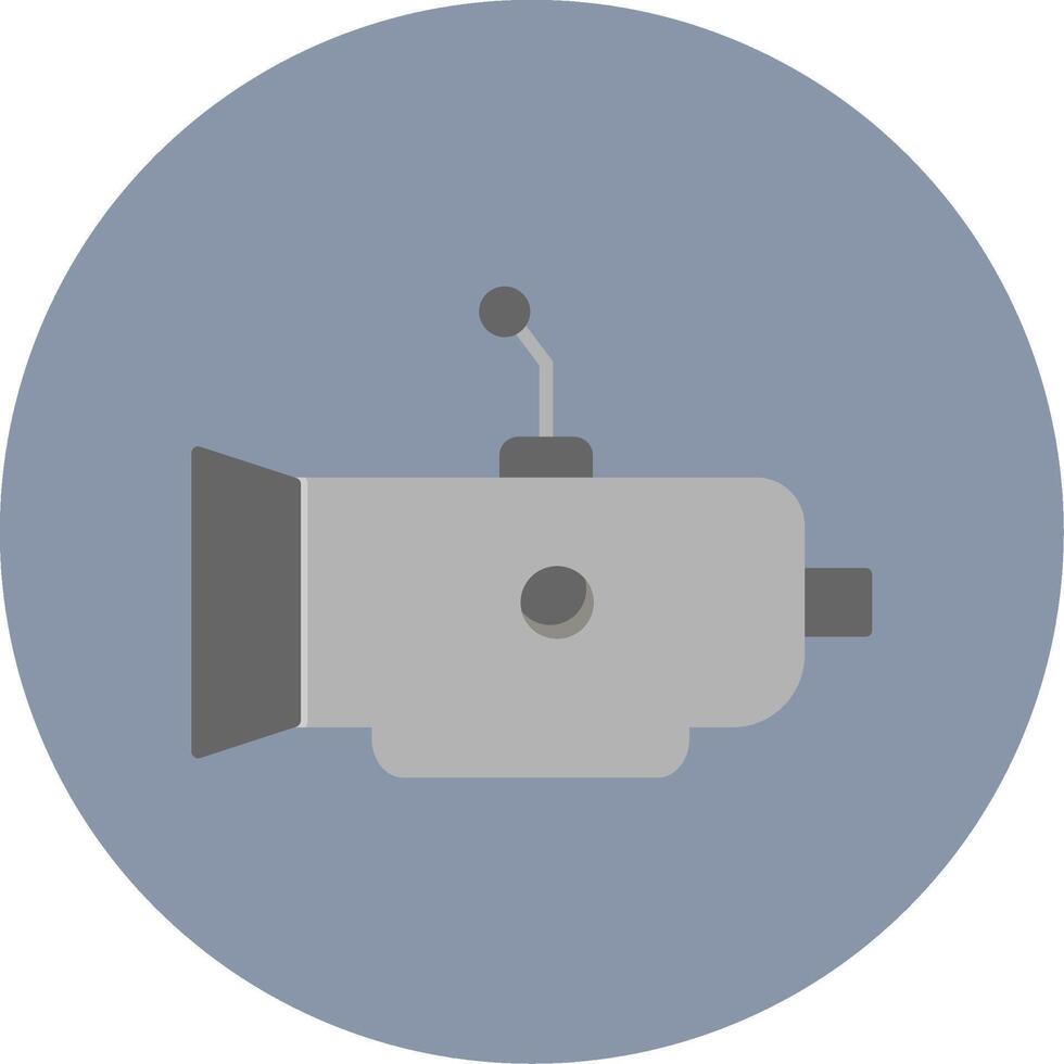 Gearbox Flat Circle Icon vector