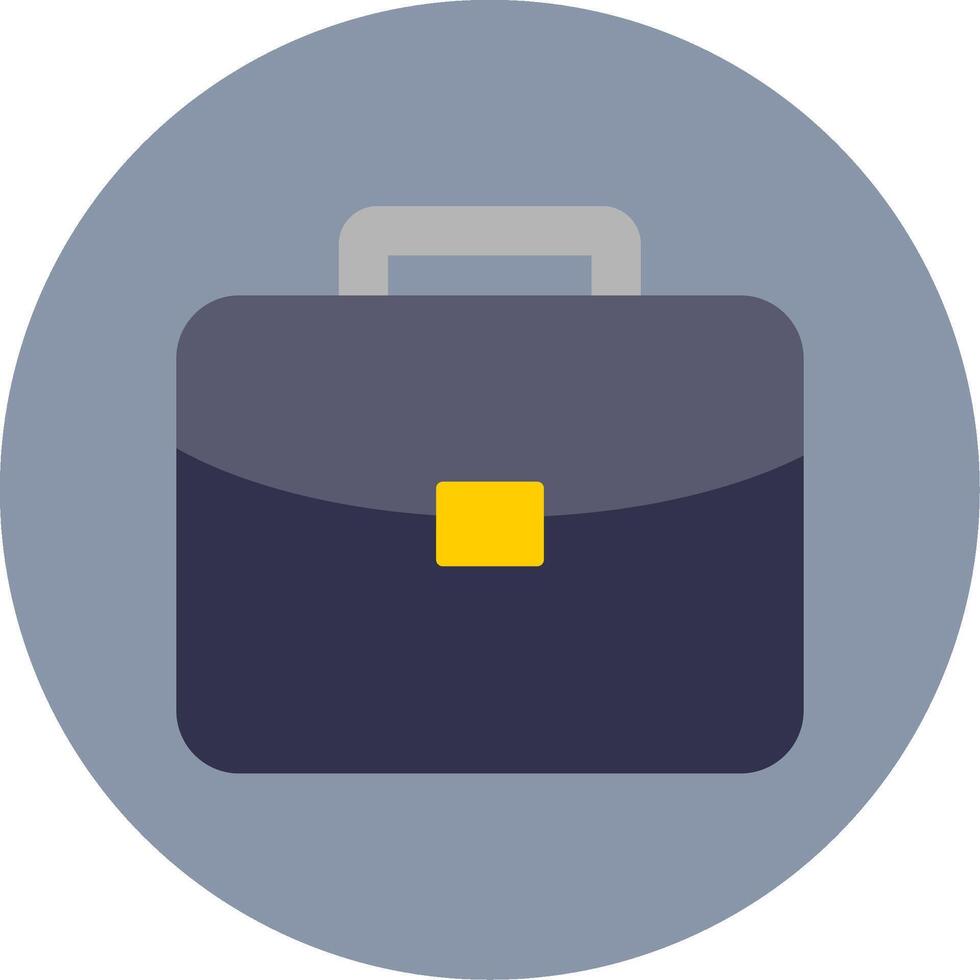 Brief Flat Circle Icon vector