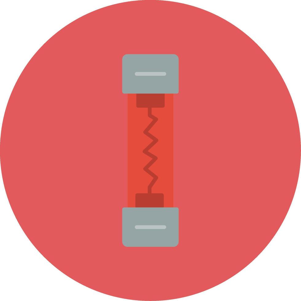 Fuse Flat Circle Icon vector