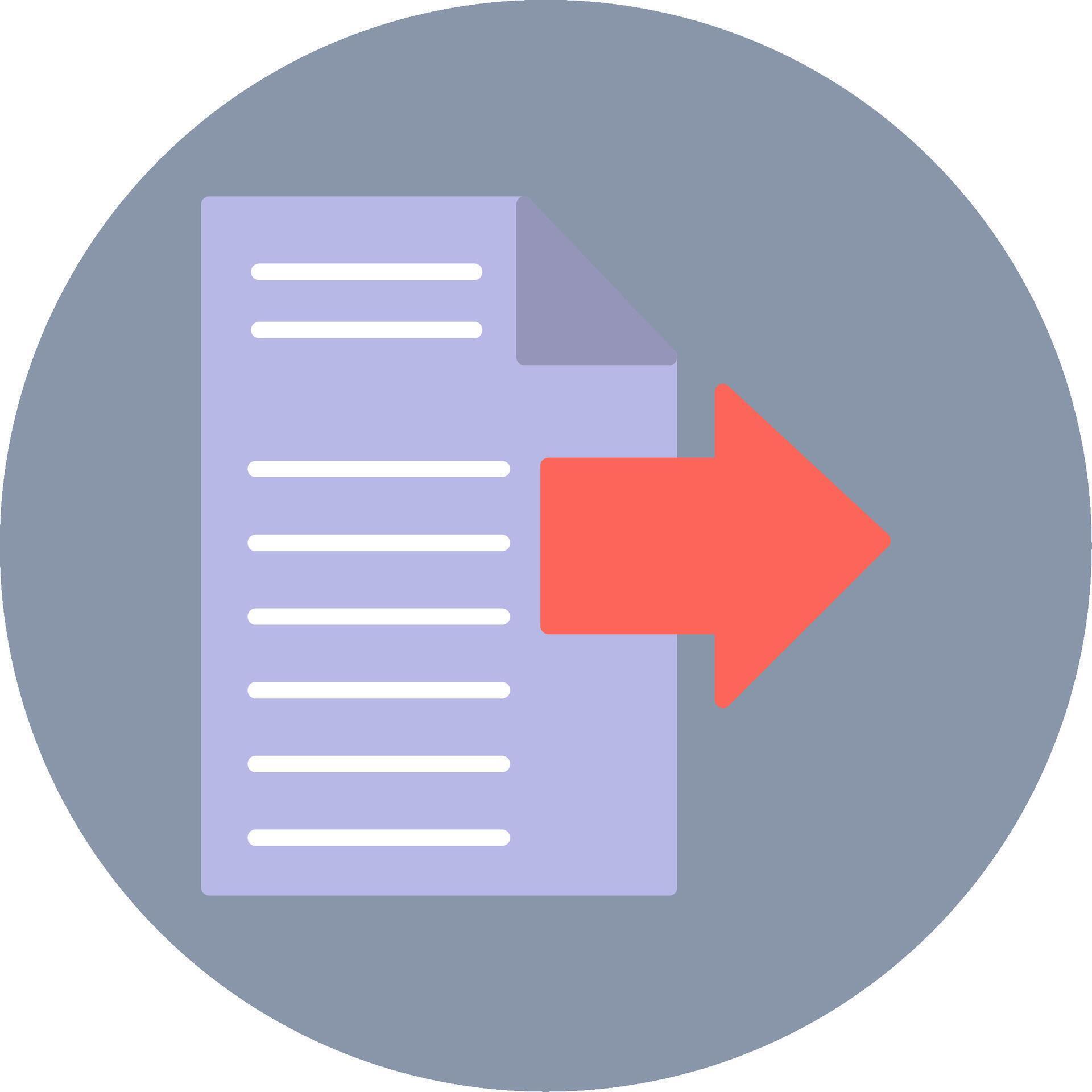 Export Flat Circle Icon 37439596 Vector Art at Vecteezy