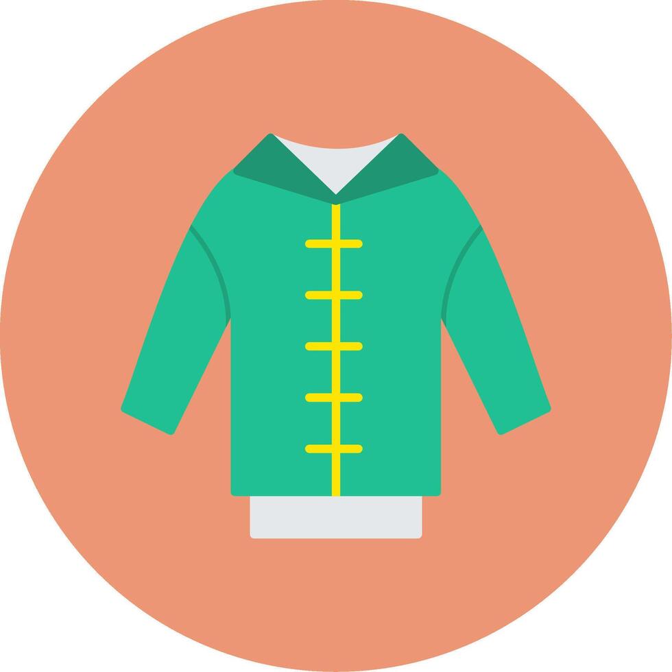 Pull Over Flat Circle Icon vector