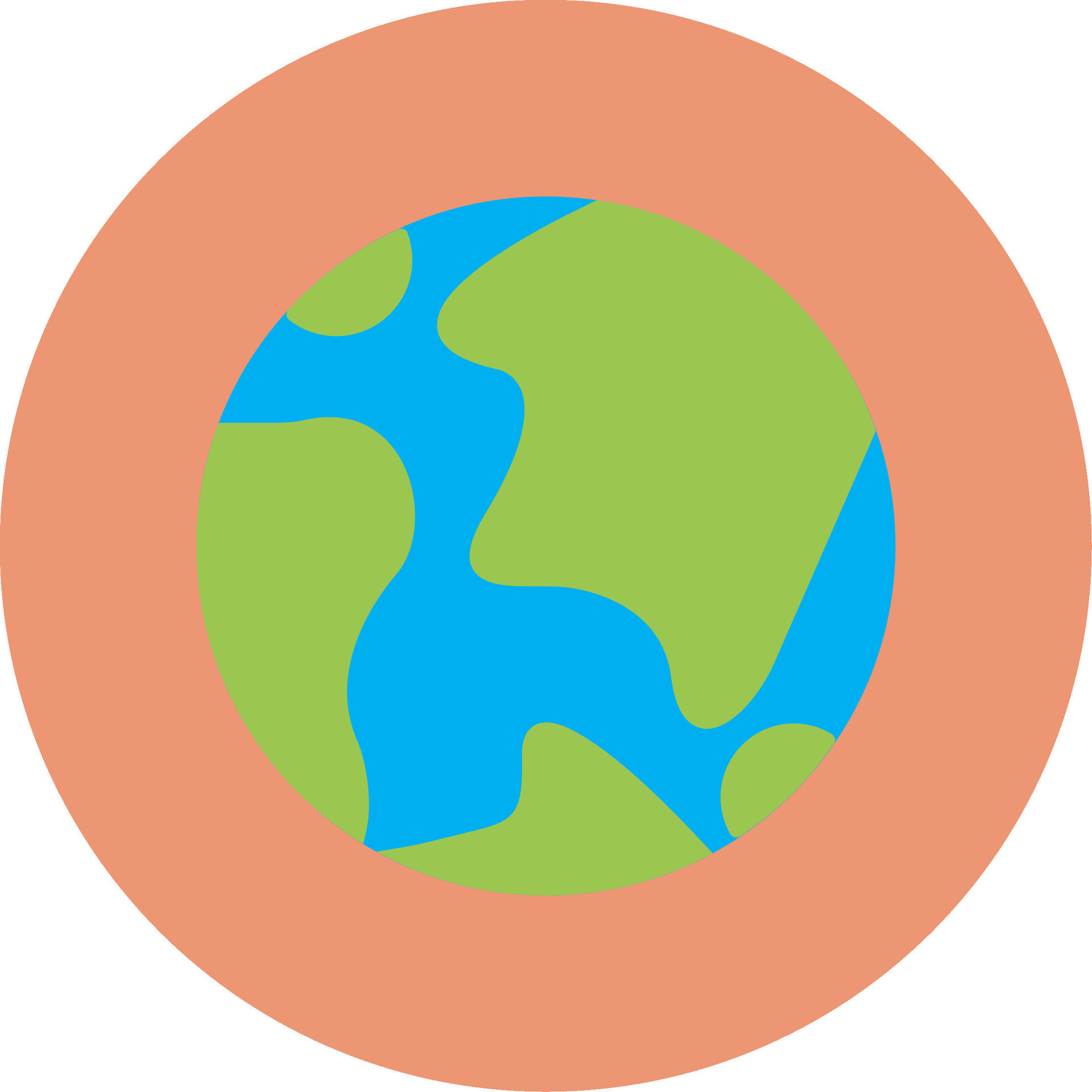 Earth Flat Circle Icon 37440324 Vector Art at Vecteezy