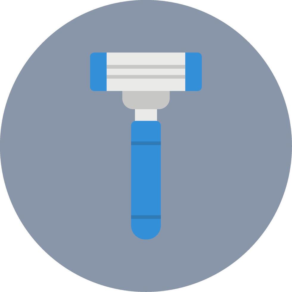 Razor Flat Circle Icon vector