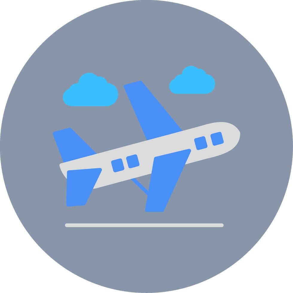 Travel Flat Circle Icon vector