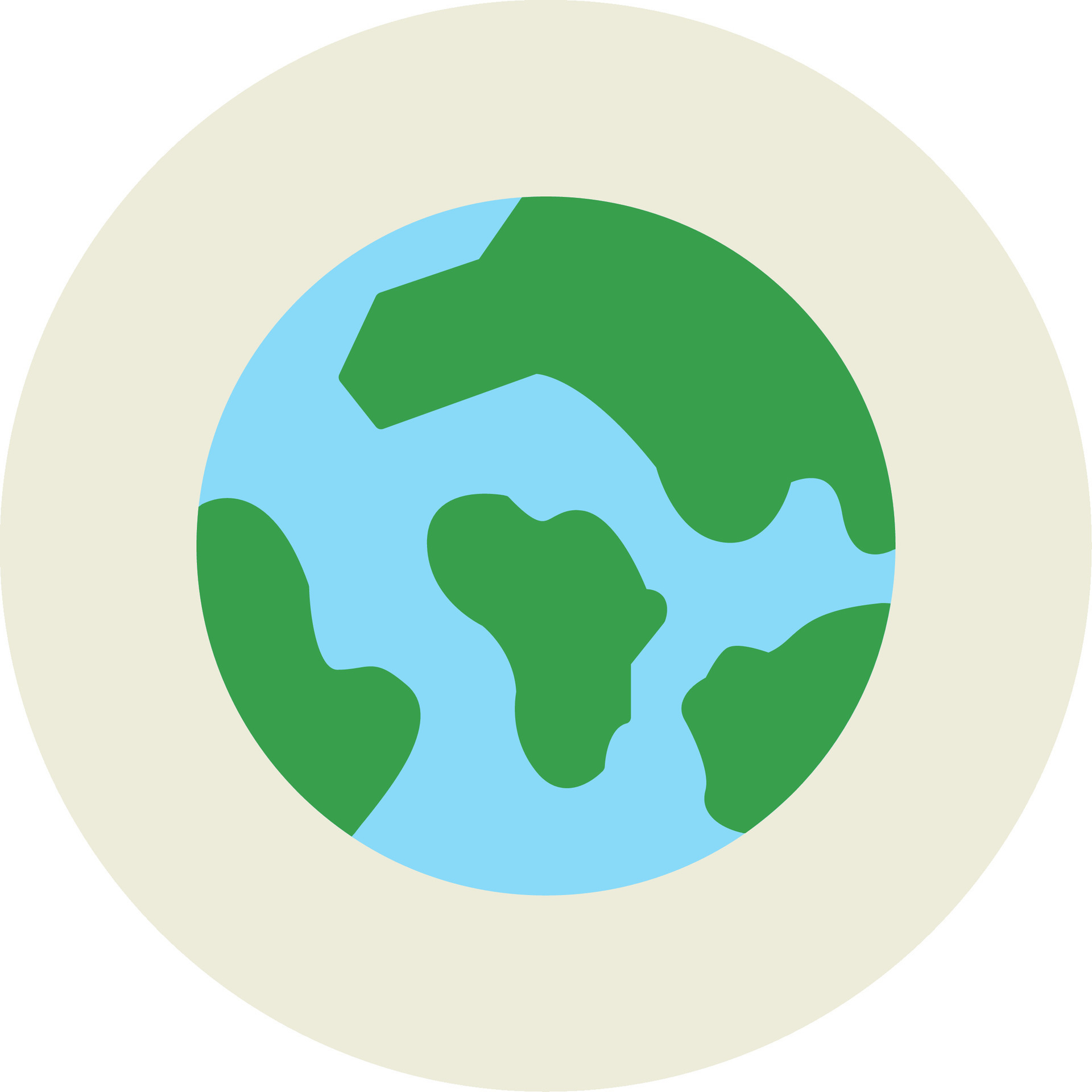 Earth Flat Circle Icon 37441526 Vector Art at Vecteezy