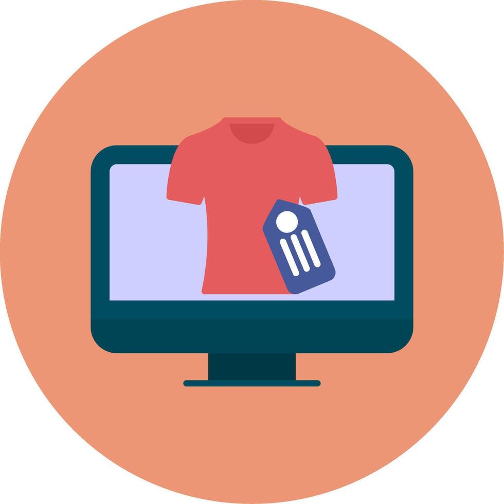 Flat Circle Icon vector
