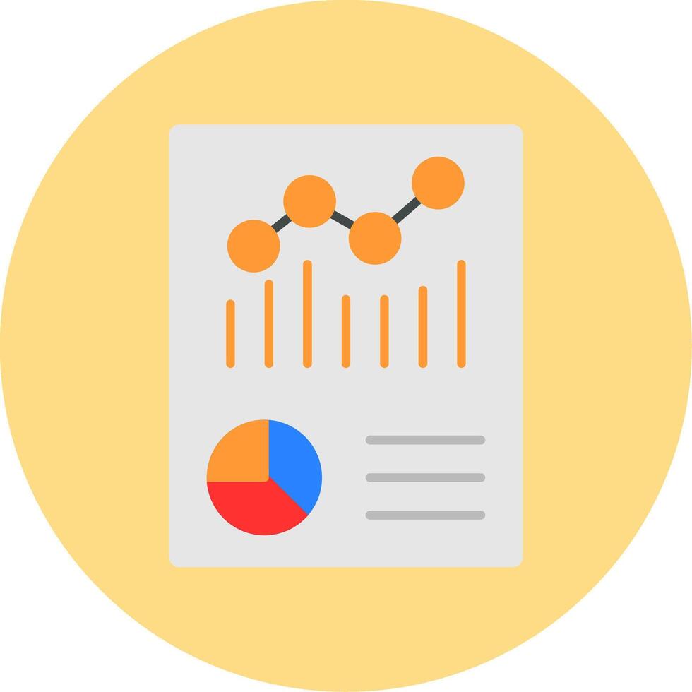 Flat Circle Icon vector