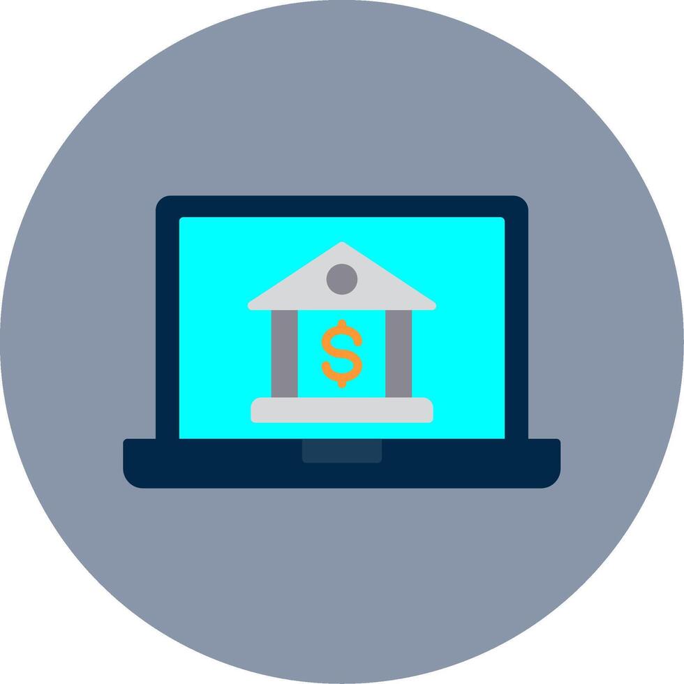 Flat Circle Icon vector