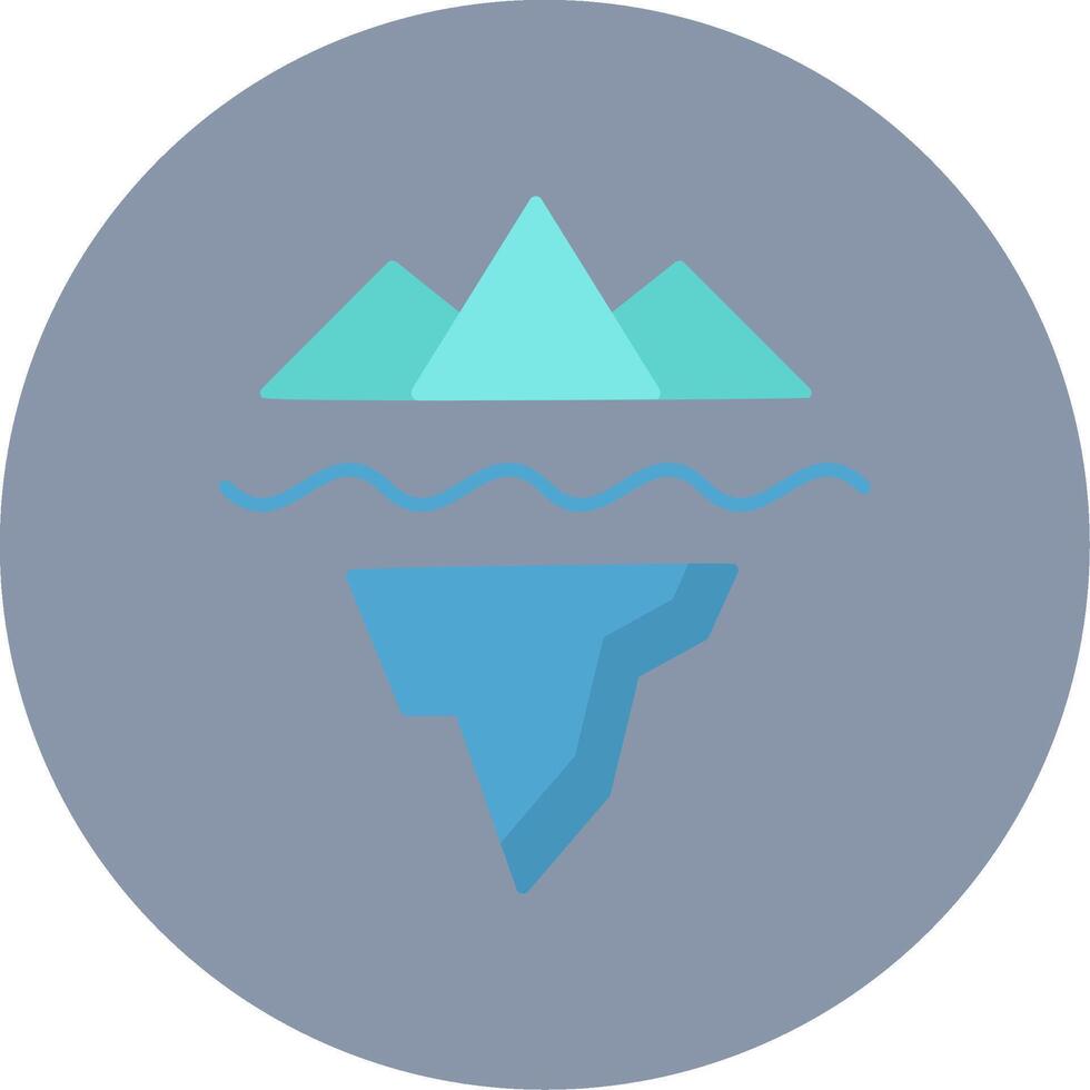 Flat Circle Icon vector