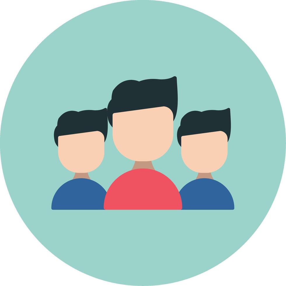 Flat Circle Icon vector