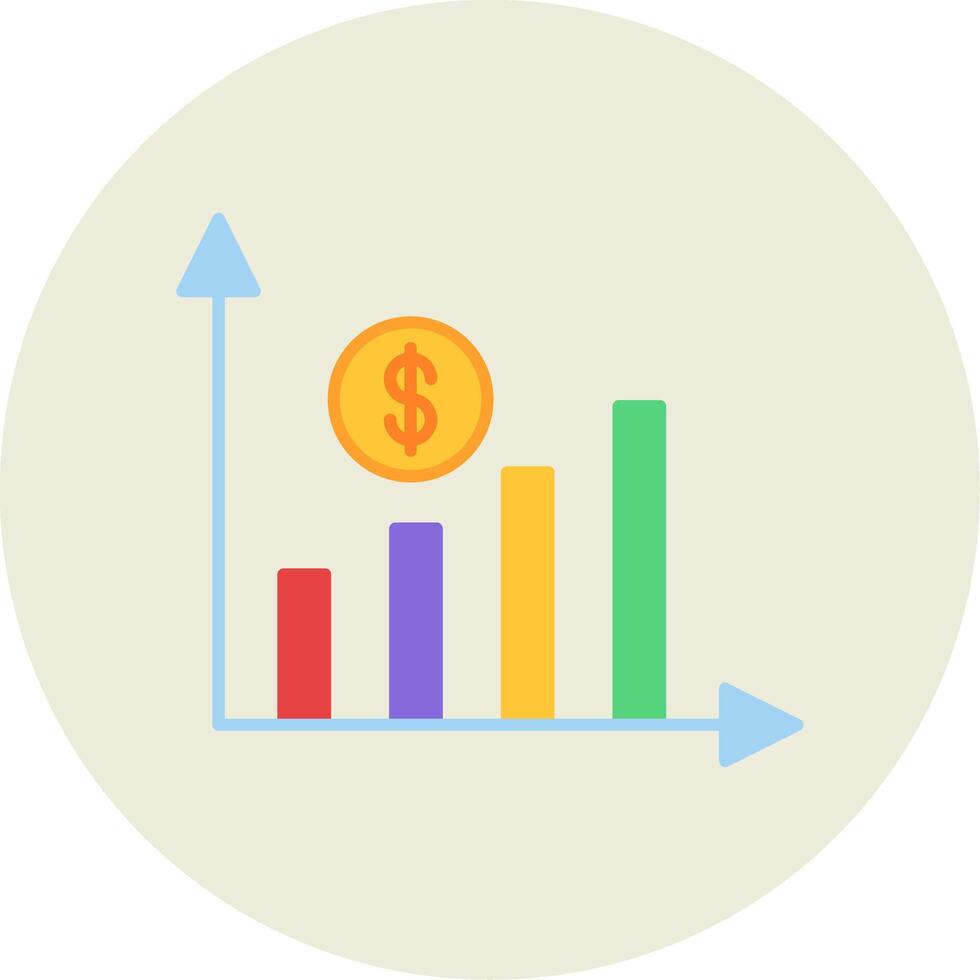 Flat Circle Icon vector