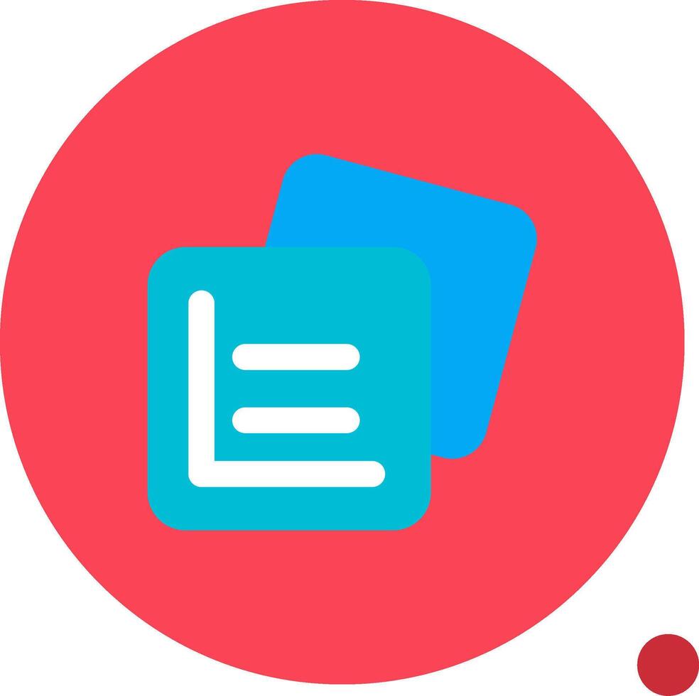 Grid rules Long Circle Icon vector