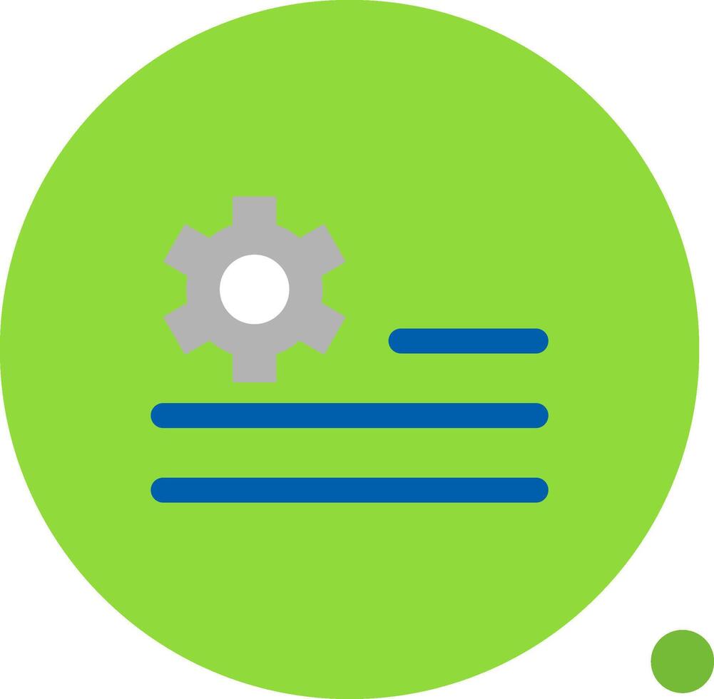 Deploy rules Long Circle Icon vector