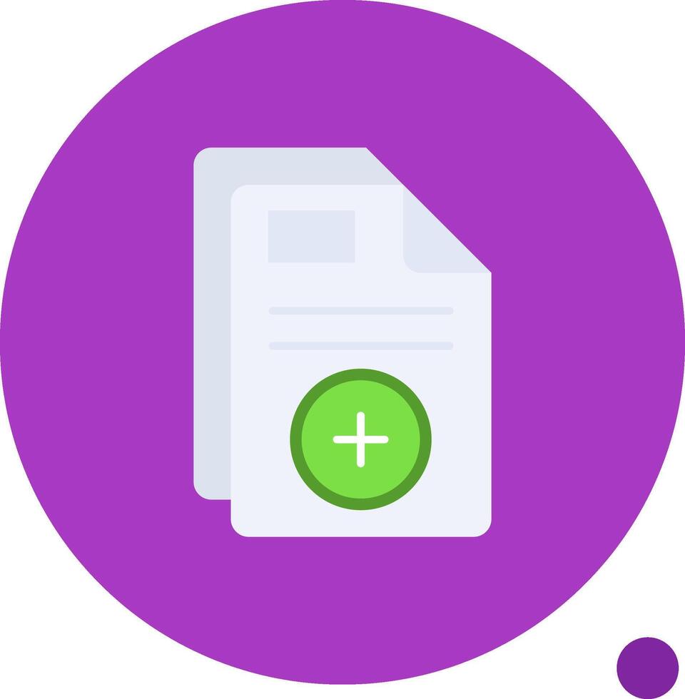 Add Long Circle Icon vector