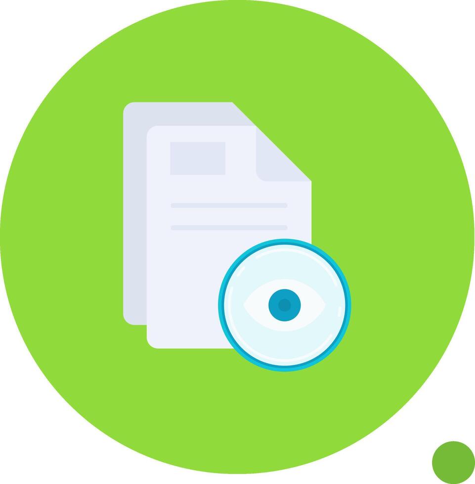 Read Long Circle Icon vector