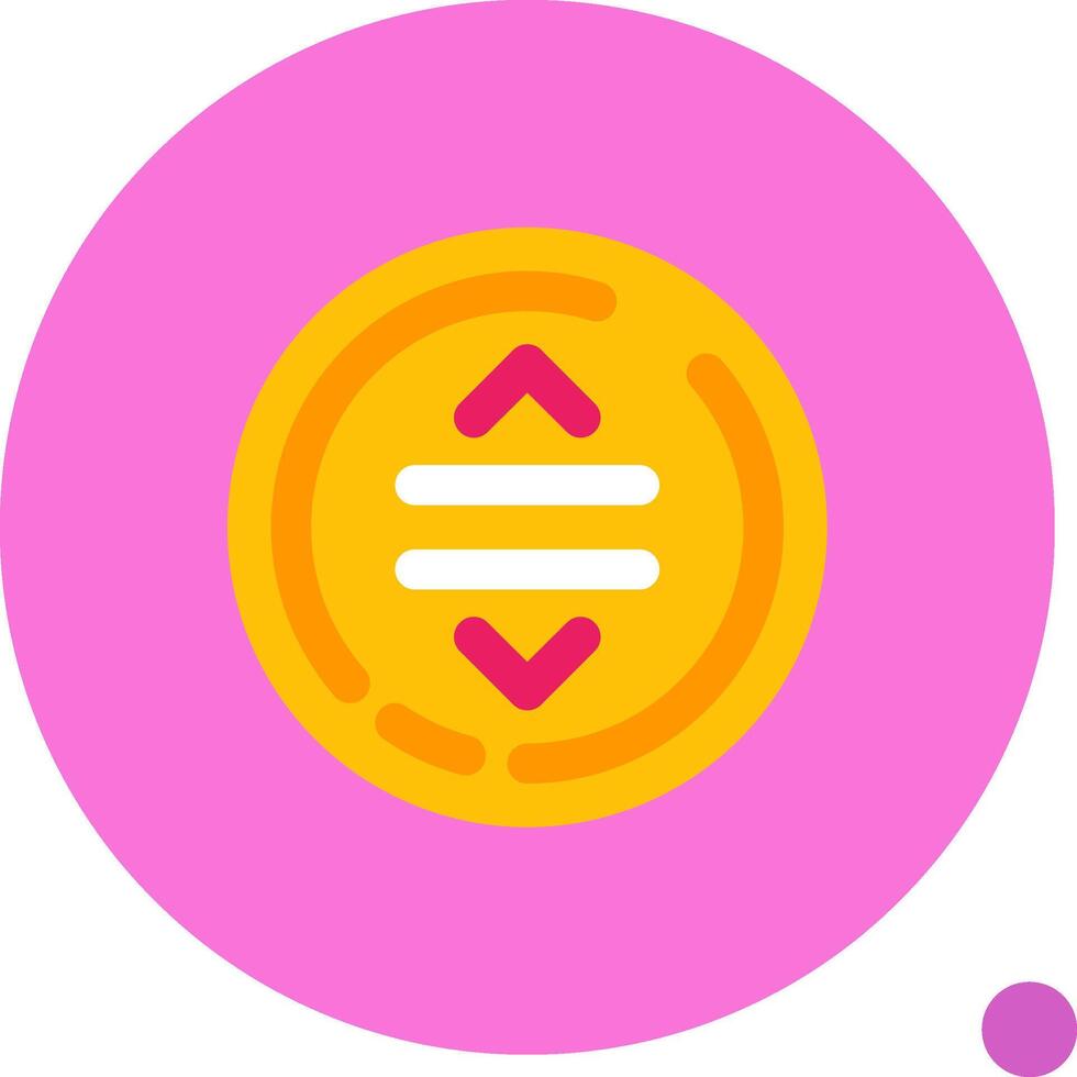 Drag Long Circle Icon vector