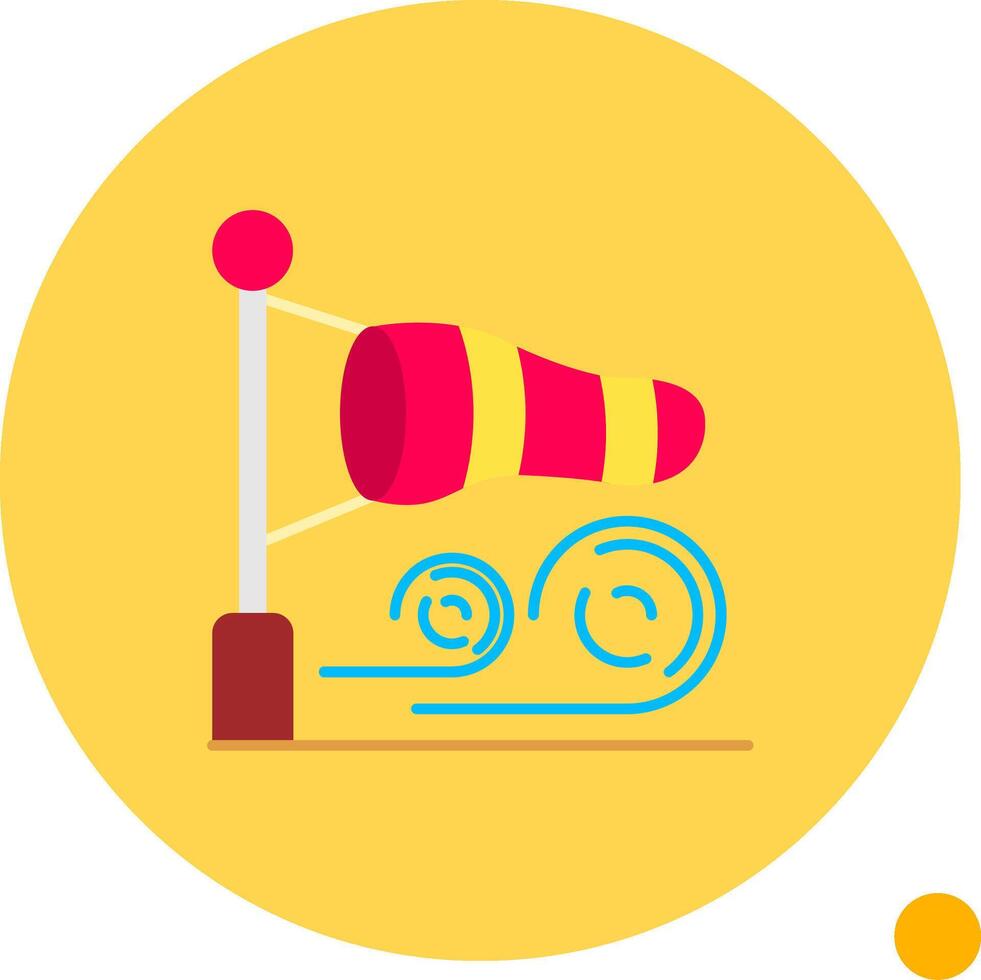 Direction Long Circle Icon vector