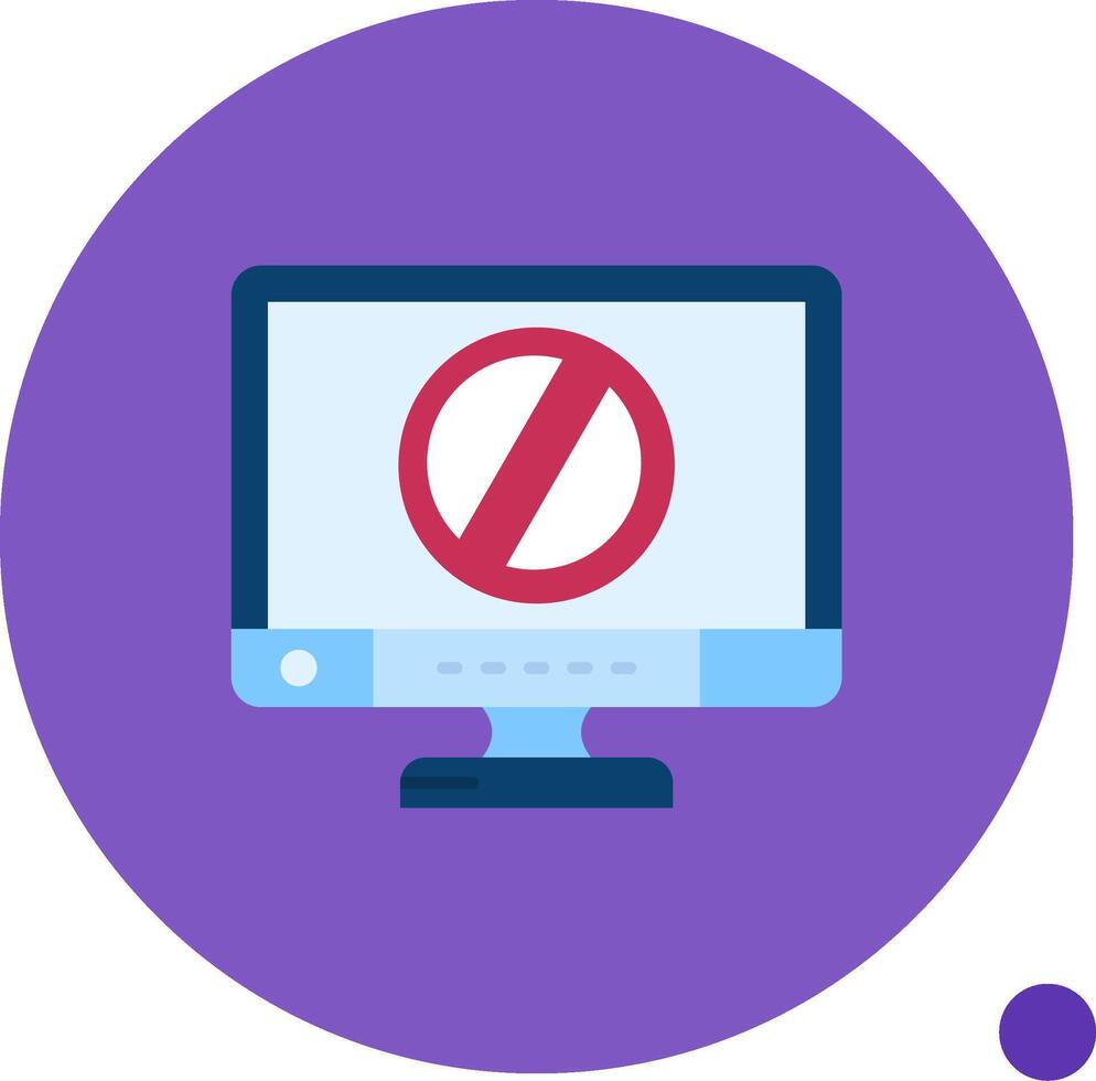 Ban Long Circle Icon vector