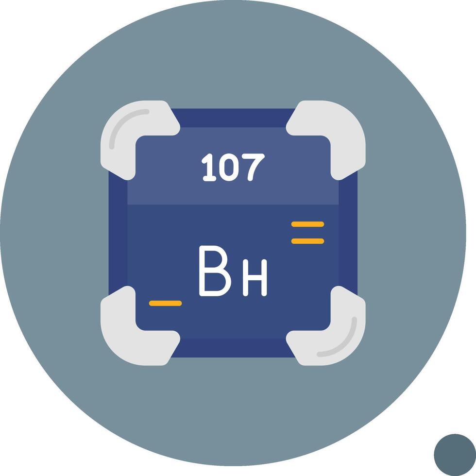 bohrium largo circulo icono vector