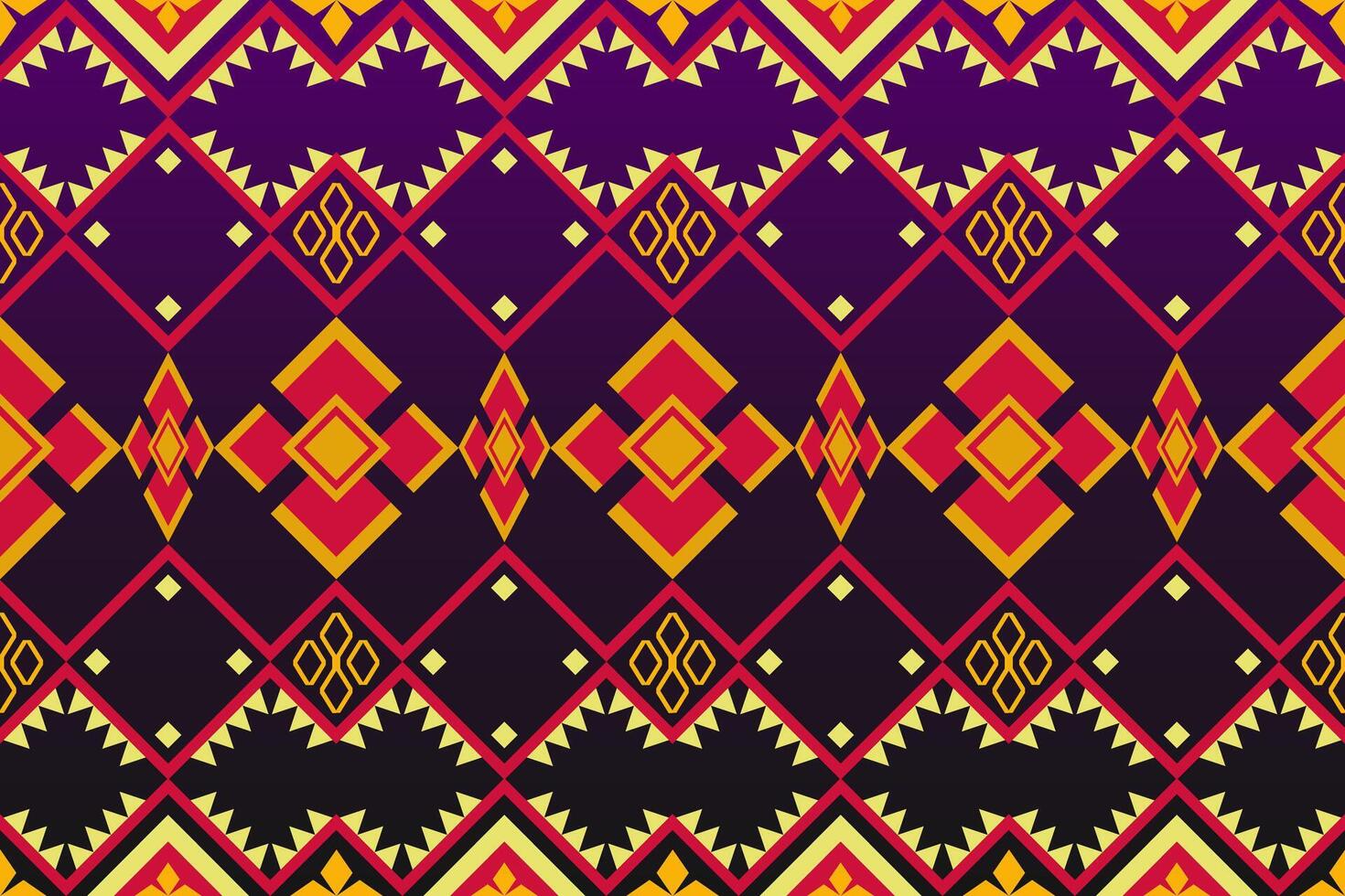 Ethnic abstract ikat.Seamless pattern in tribal.Colorful vector seamless patterns collection.Spring summer autumn decor.Festival elements with coloful background.