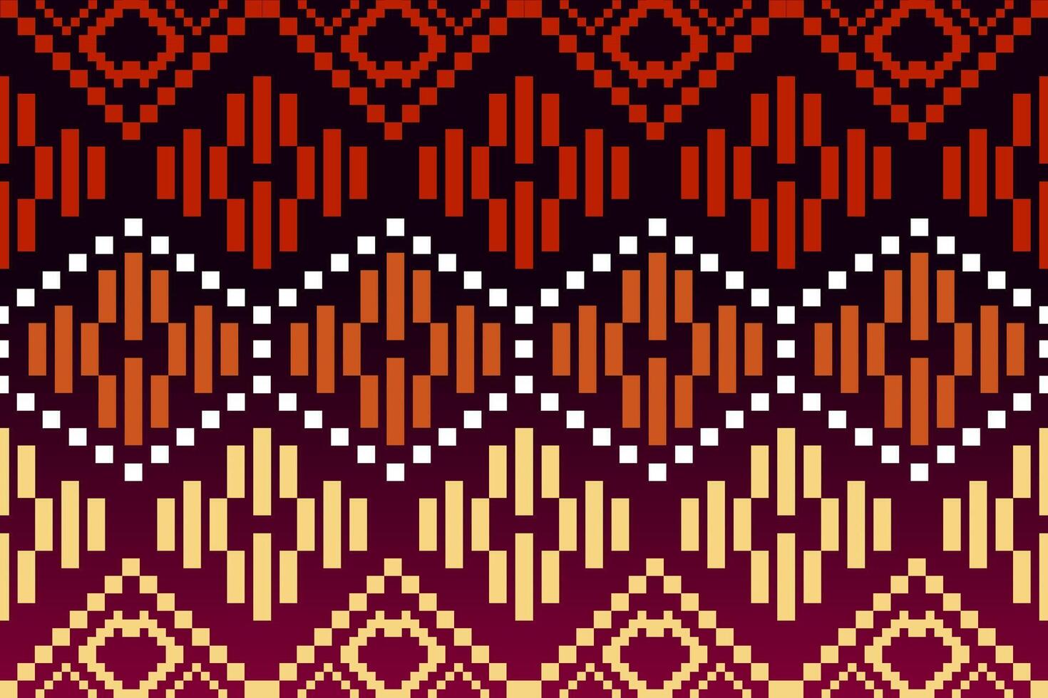 étnico resumen ikat.sin costura modelo en tribal.nativo azteca boho vector diseño.colorido asiático estilo floral patrón.ikat geométrico folklore ornamento.tribal étnico vector textura