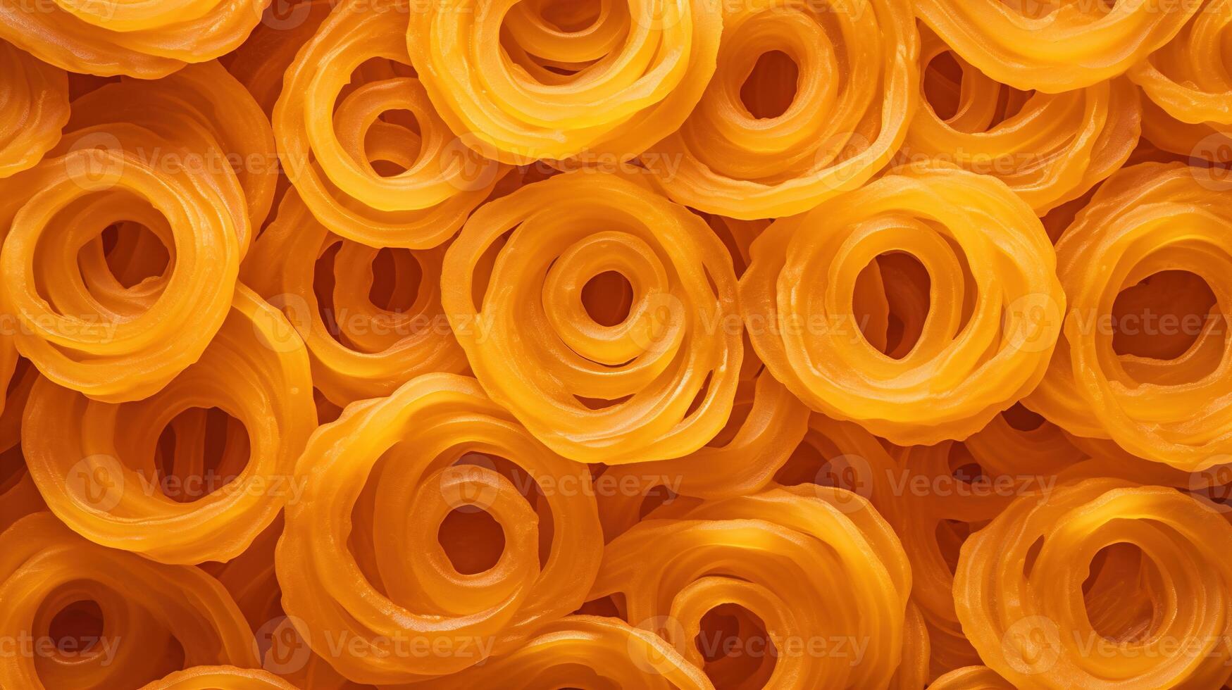 Generative AI, Jalebi, imarti, imarati, paneer jalebi or zulbia, Indian sweet food. photo