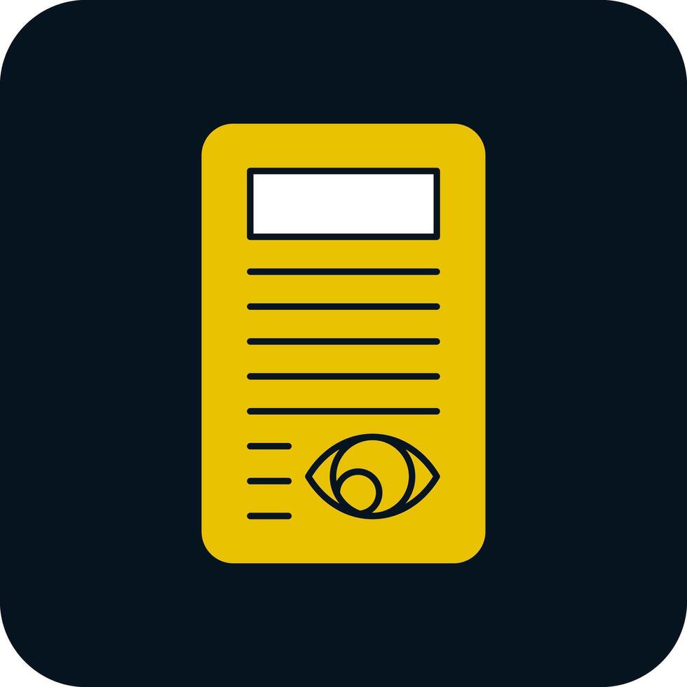 Views Vector Icon Design