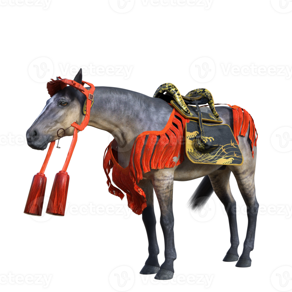 Hosse animal isolated 3d png
