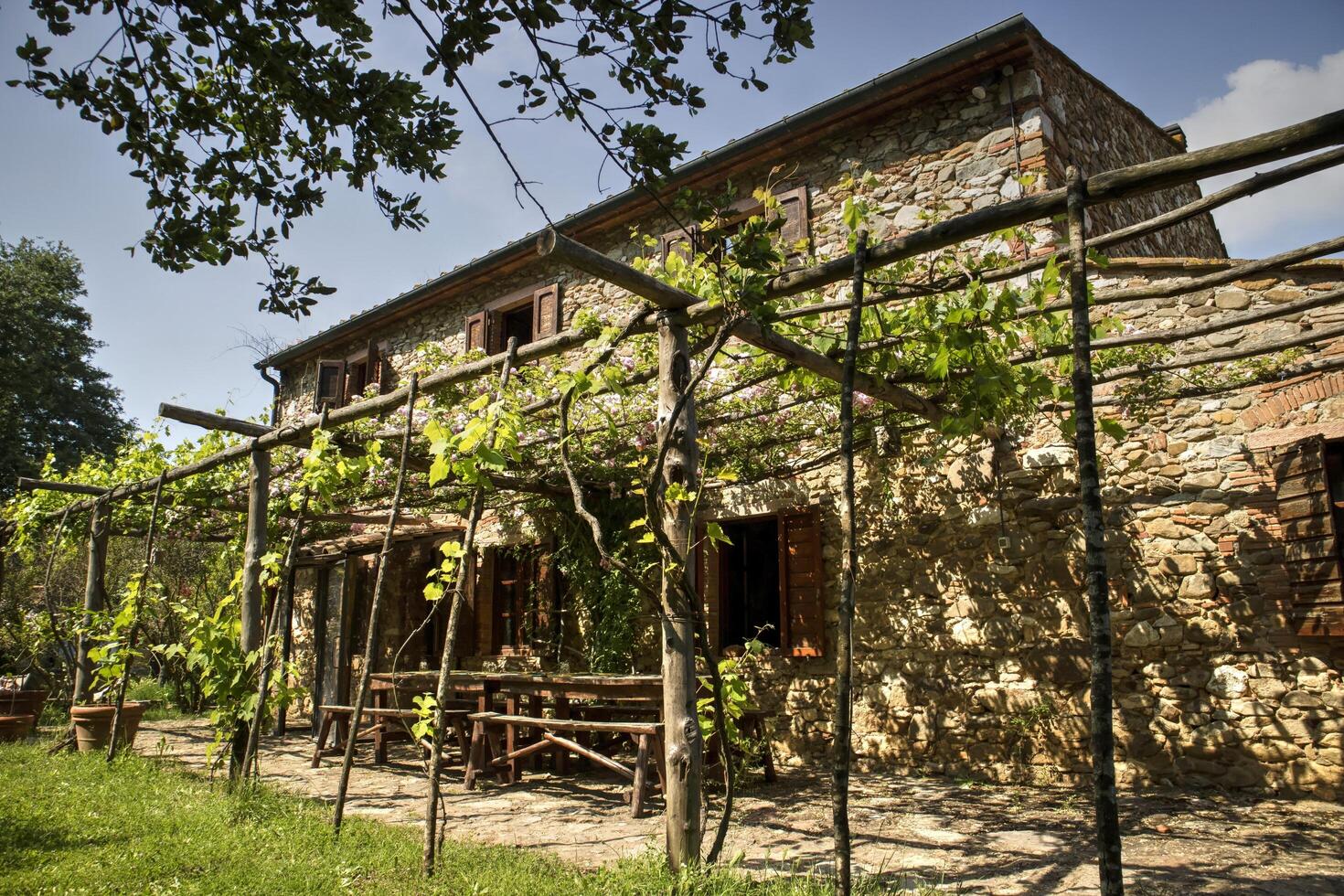 Tuscan style architecture photo