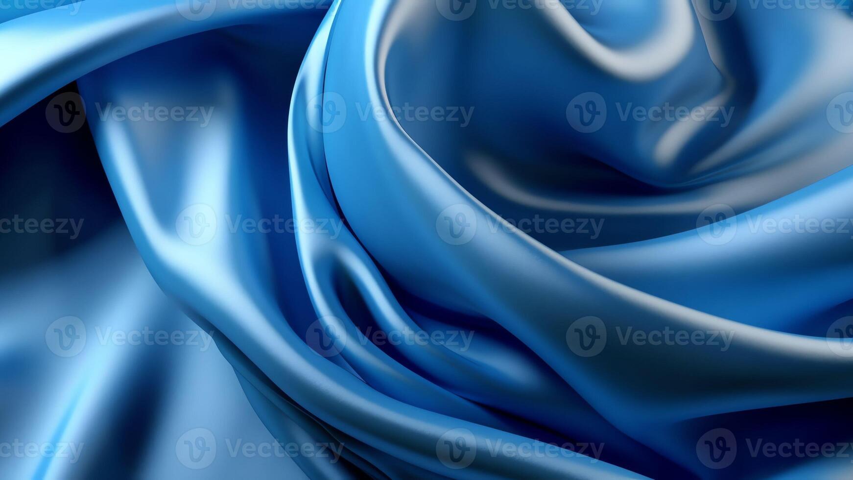 Blue Satin Background. A soft light blue satin material background