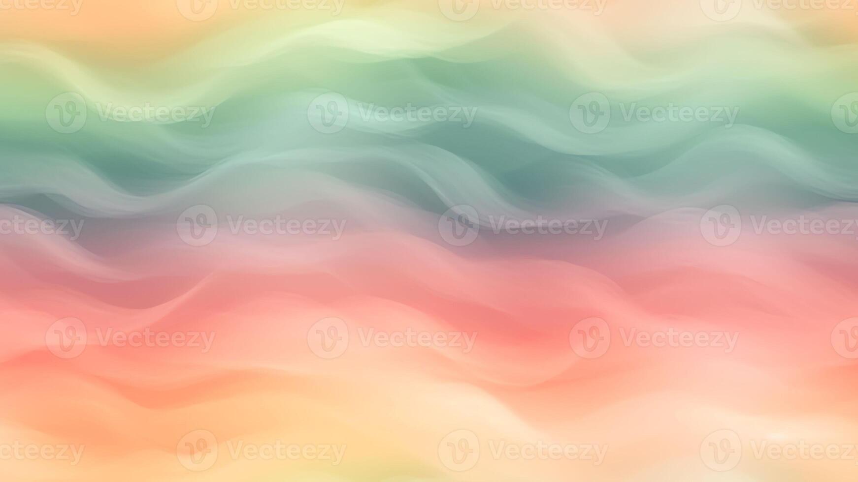 ai generativo rosa naranja y azul verde combinación degradado coral jade resumen antecedentes con espacio para diseño web bandera amplio panorámico sitio web encabezamiento foto