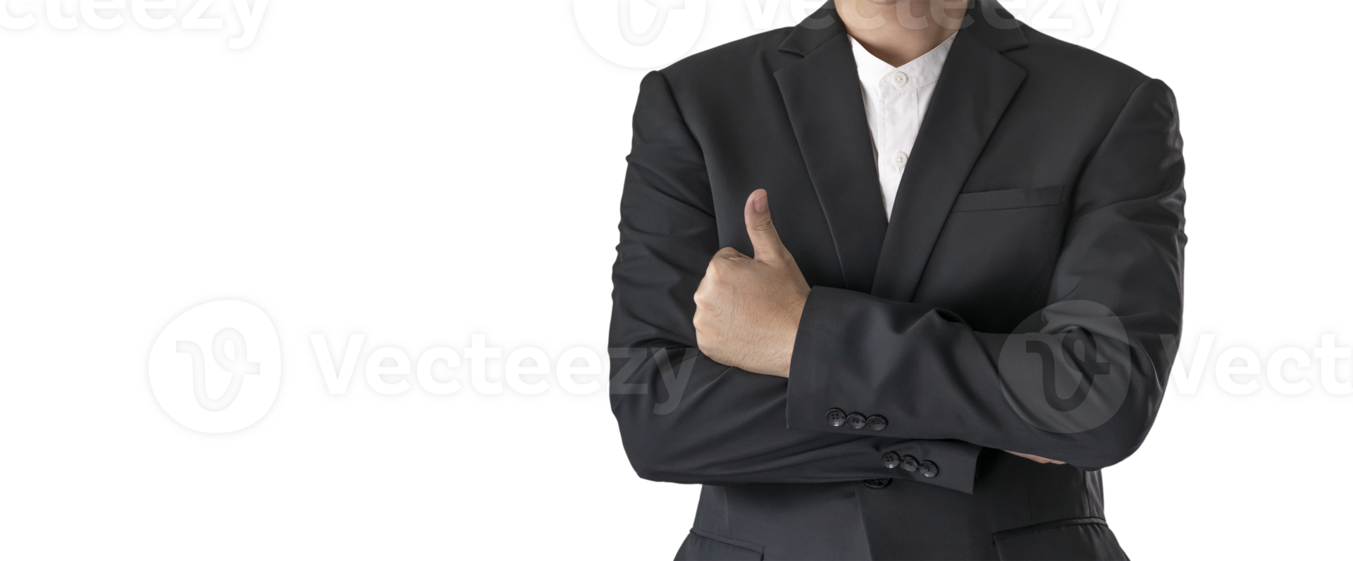 Dapper Asian gentleman in black suit, striking poses with style. png