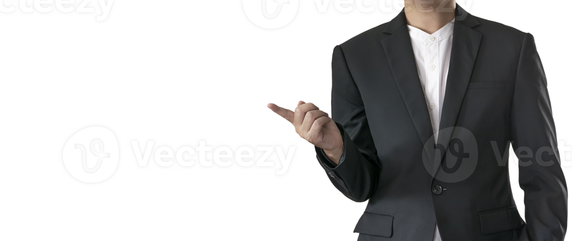 Dapper Asian gentleman in black suit, striking poses with style. png