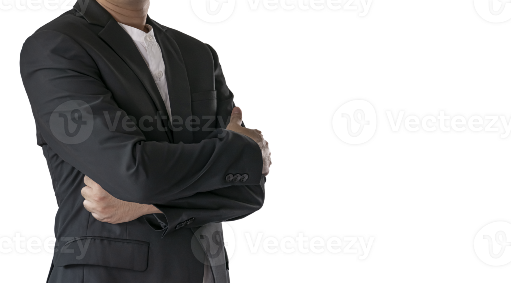 Dapper Asian gentleman in black suit, striking poses with style. png