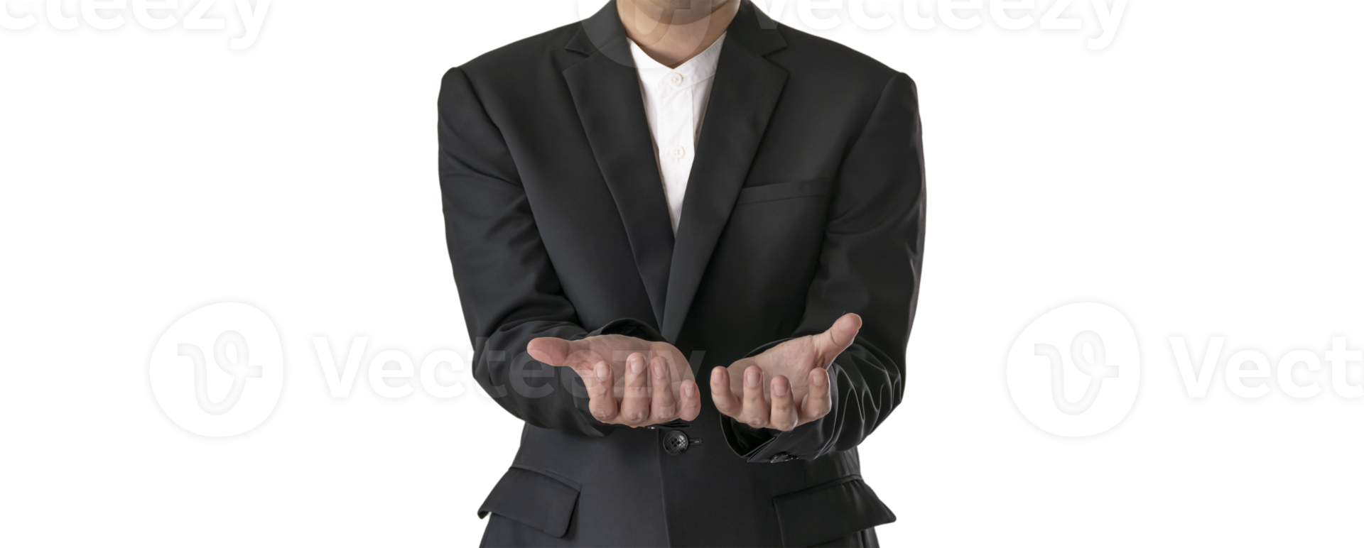 Dapper Asian gentleman in black suit, striking poses with style. png