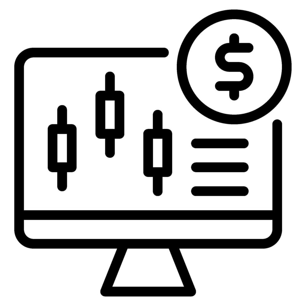 Outline-Financial Management and Investment-64px vector