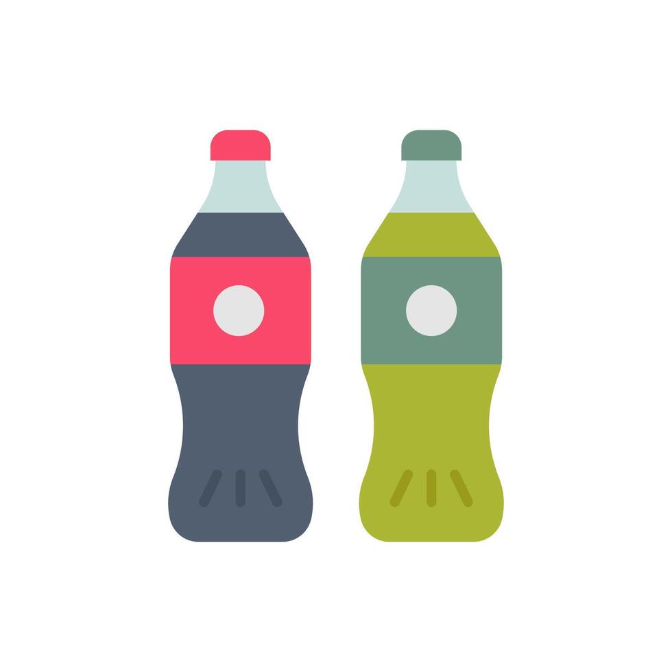 bebidas icono en vector. ilustración vector