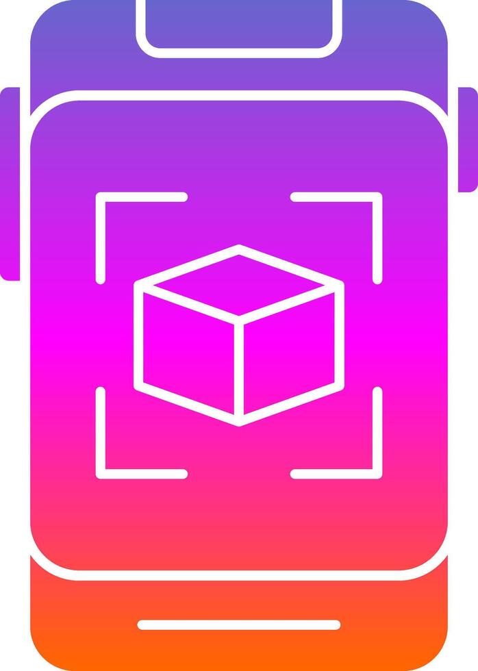 Augmented Reality Vector Icon Design