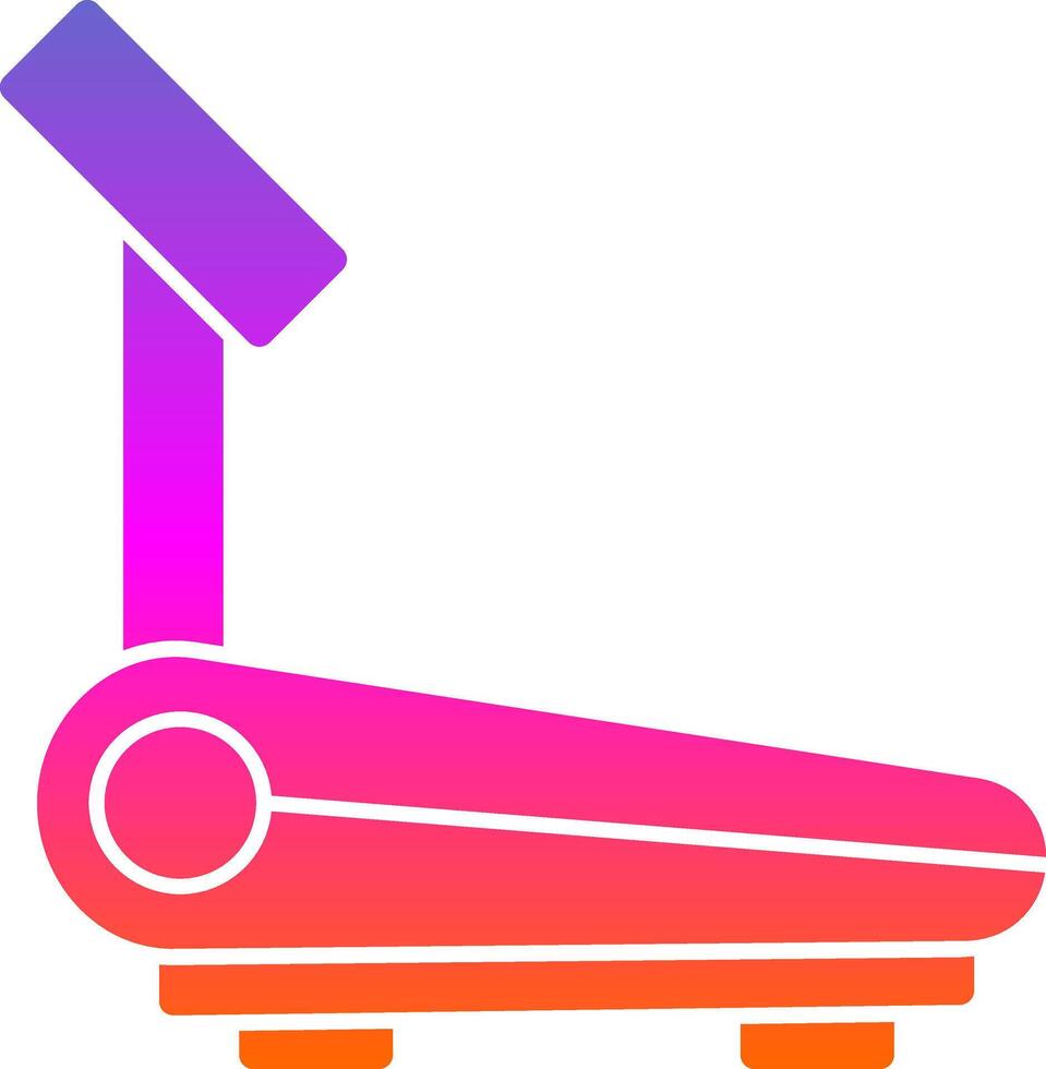 Treadmill Vector Icon Design