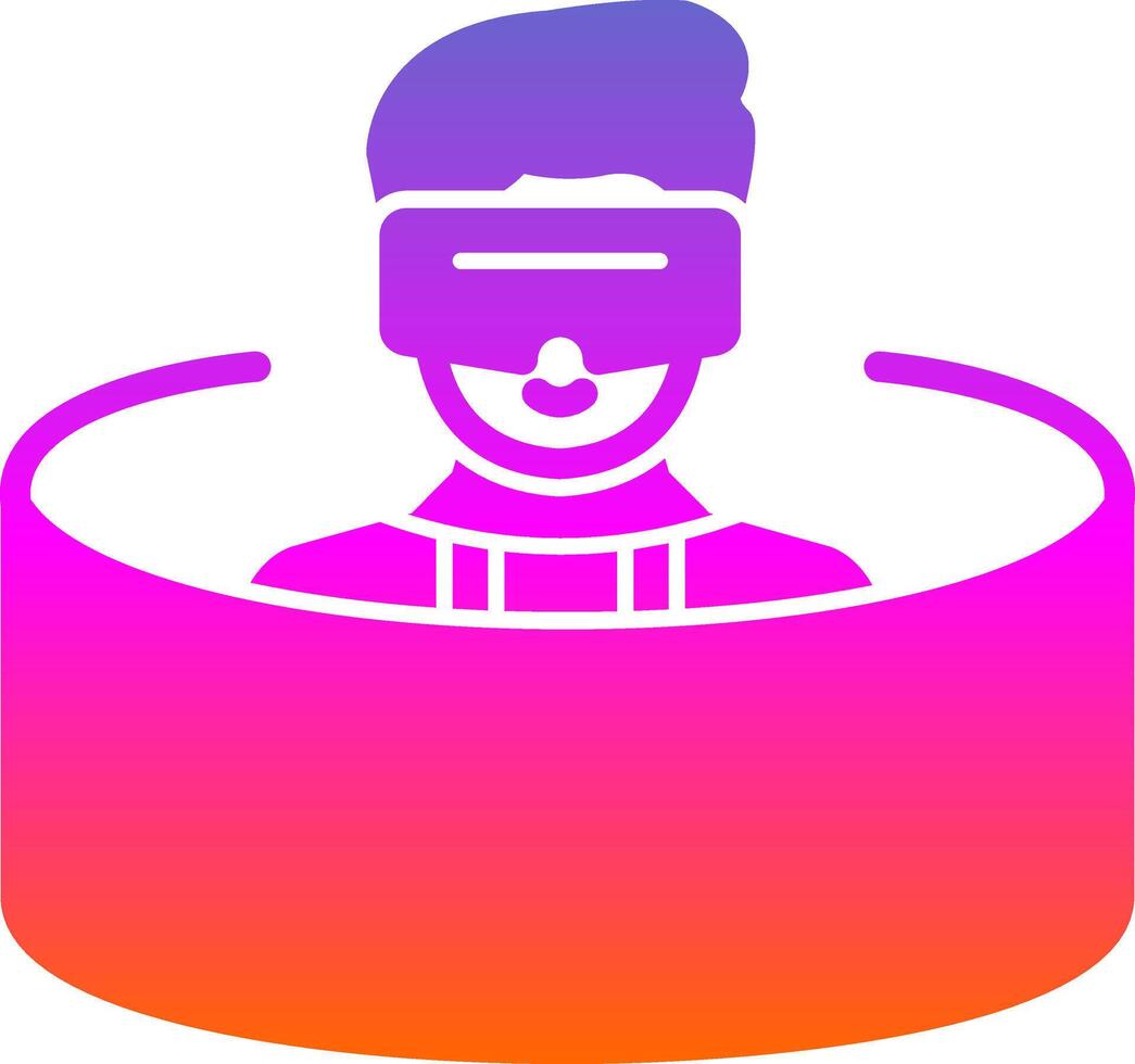 Virtual Reality Vector Icon Design