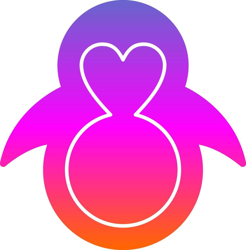 Penguin Vector Icon Design