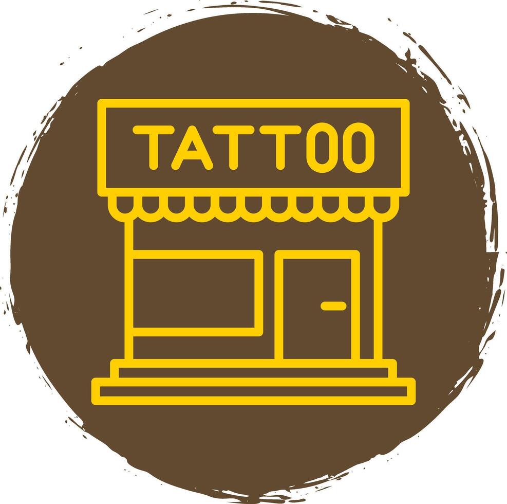 Tatoo Studio Vector Icon Design