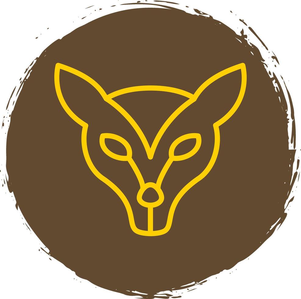 Arctic fox Vector Icon Design