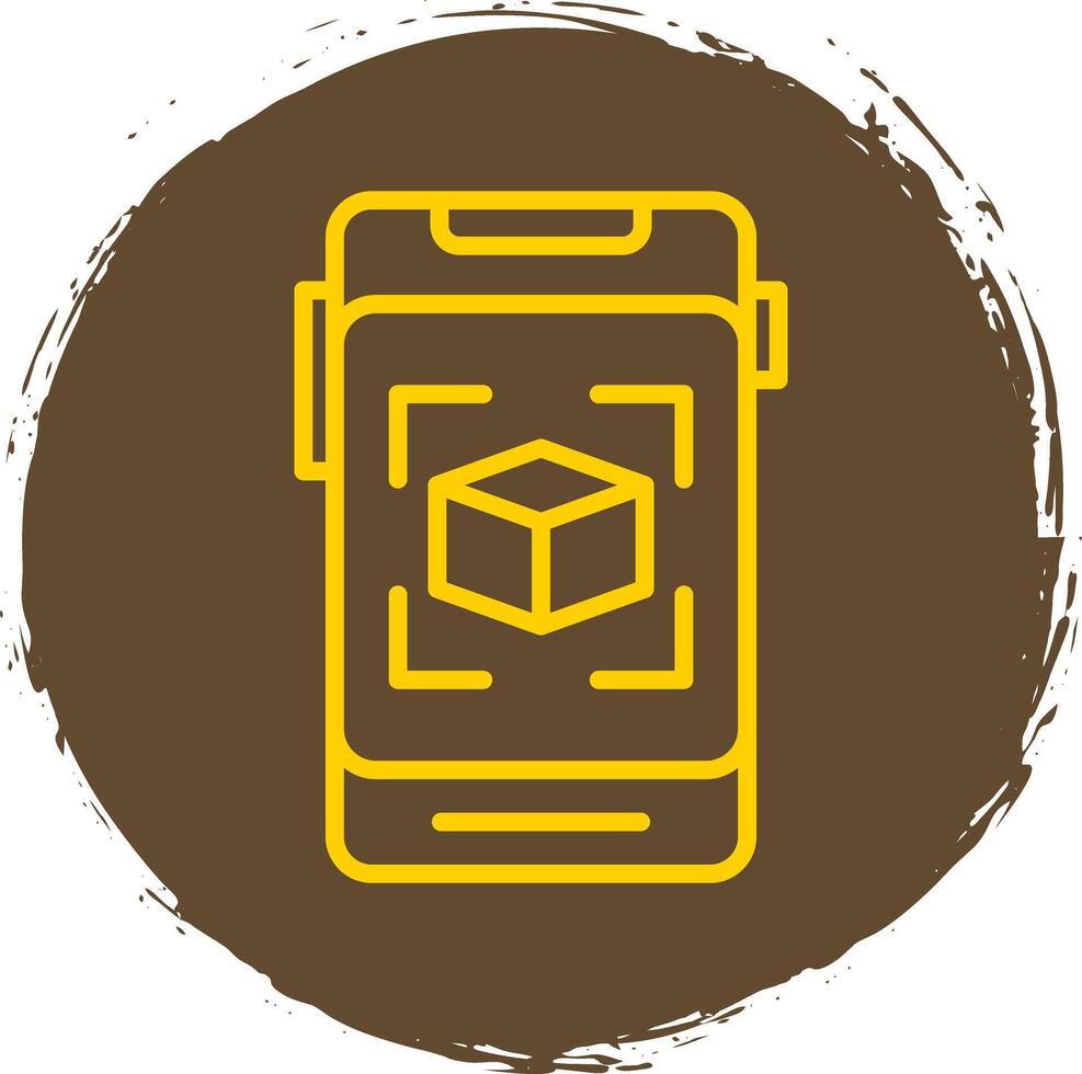 Augmented Reality Vector Icon Design