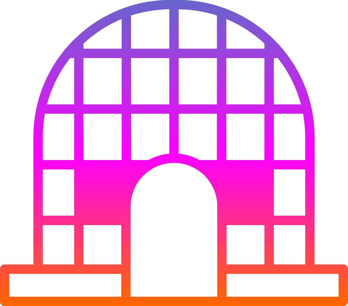 Igloo Vector Icon Design