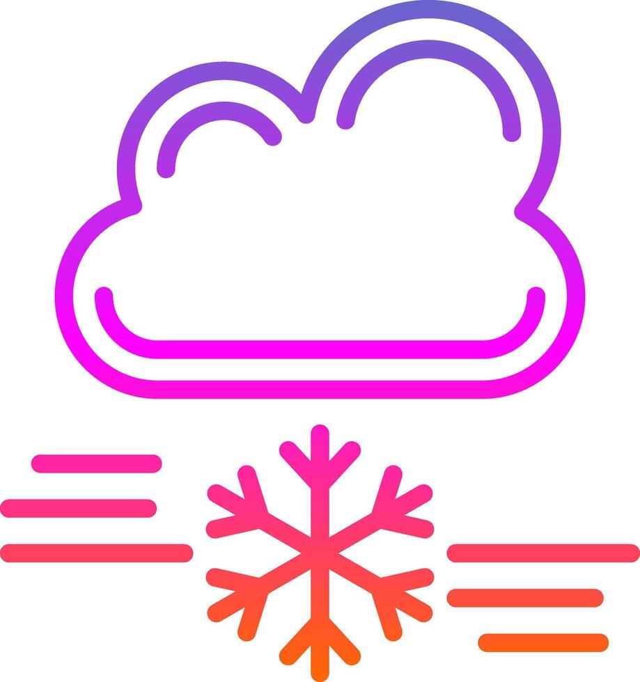 Blizzard Vector Icon Design