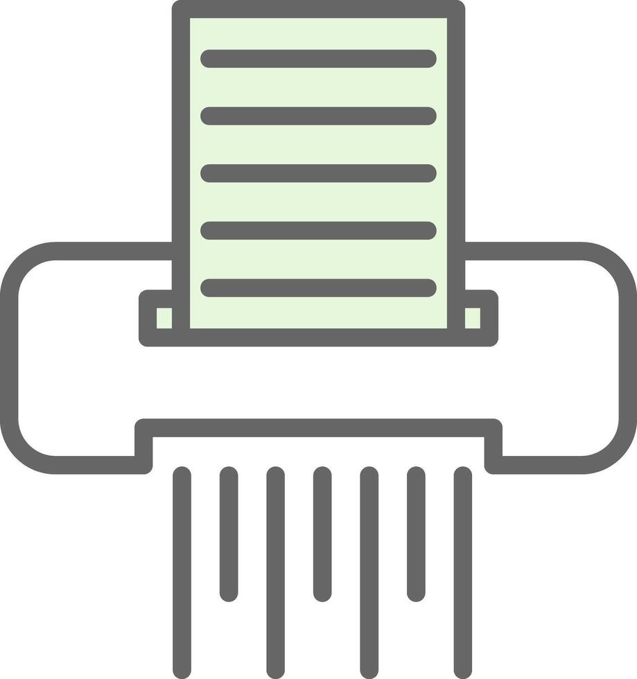 Shredder Vector Icon Design