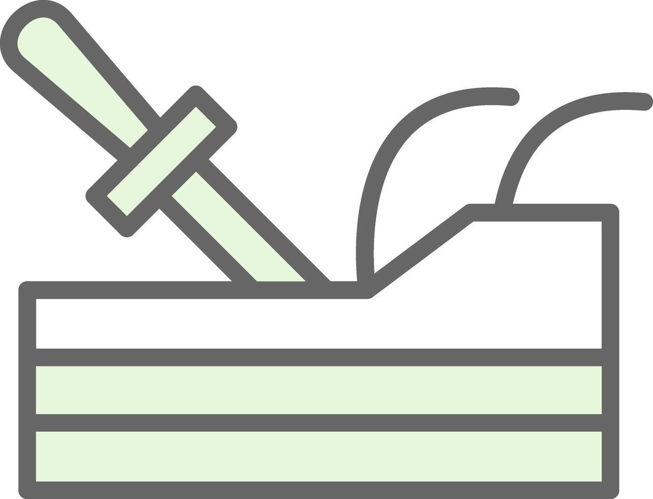 Carving Vector Icon Design