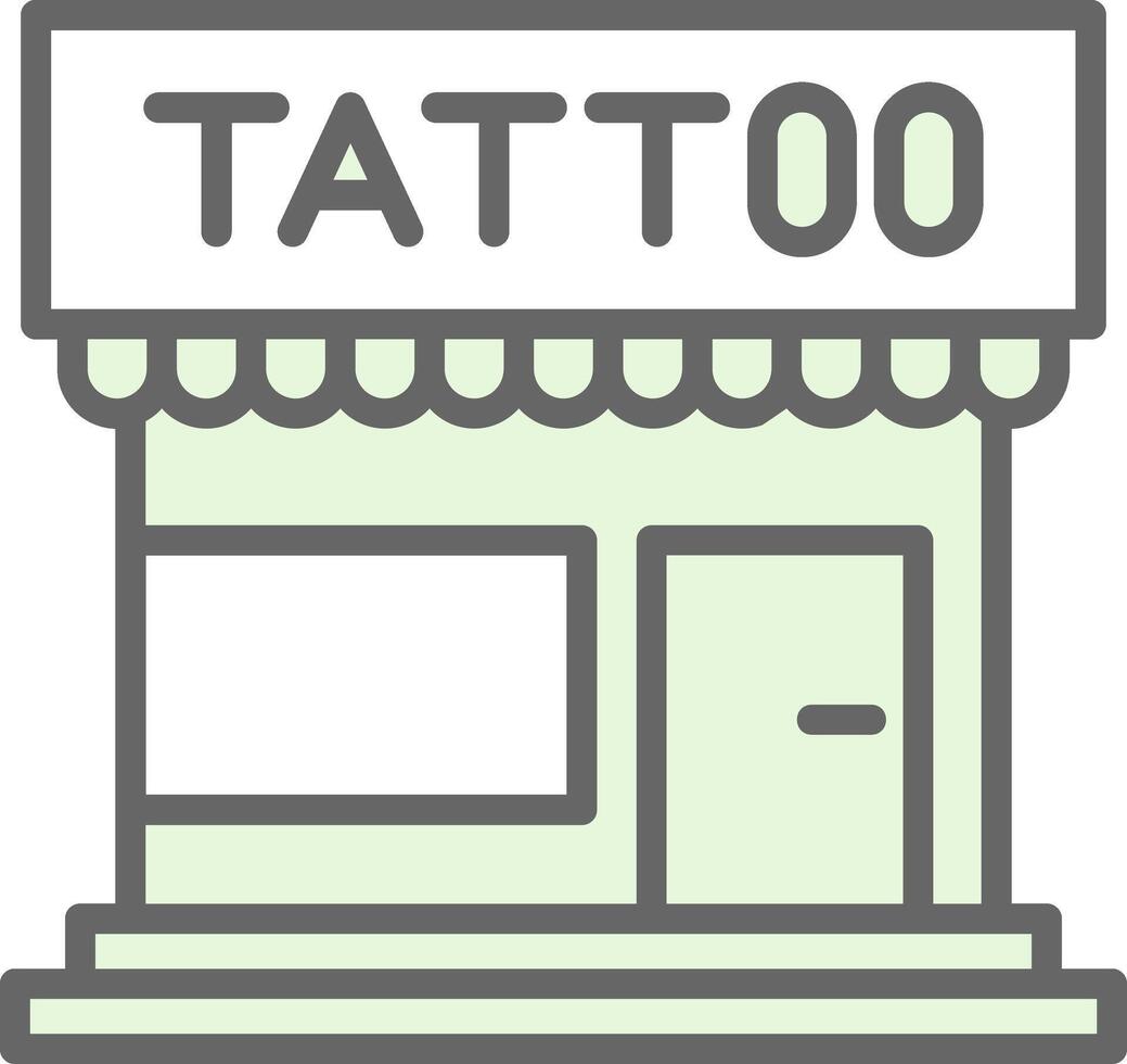 Tatoo Studio Vector Icon Design