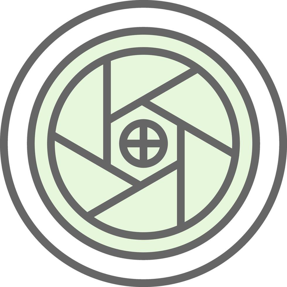 Diaphragm Vector Icon Design